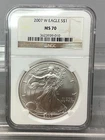 2007 W American Silver Eagle - NGC - MS 70