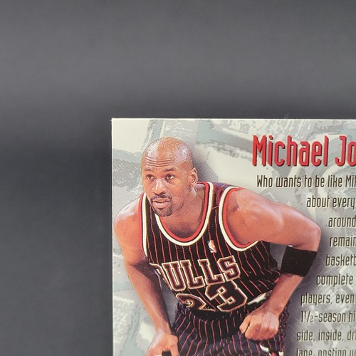 1995-96 Fleer Metal Michael Jordan #212 Nuts & Bolts - Picture 9 of 10