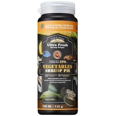 Algae Wafers Pleco Food, Spirulina & Sword Prawns, 5.11oz