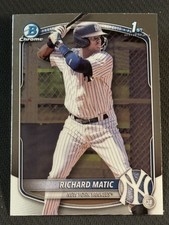 2025 Bowman Chrome 1st PROSPECT ROOKIE Richard Matic item 1