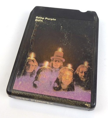 8 Track Kassette - DEEP PURPLE - Burn  - 8-Track Tape