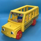 Vintage 1984 Fisher Price Little People School Bus #191 Only No Figures As Is