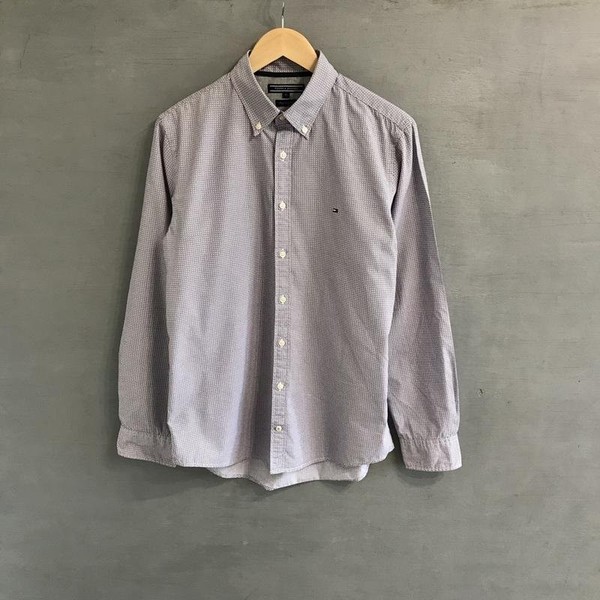 Men Tommy Hilfiger Shirt Multicolor Cotton 40 /L / #1UJO