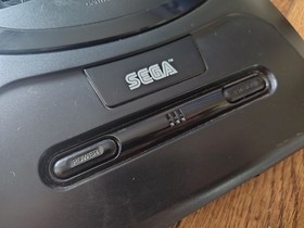 SEGA Genesis Model 2 Console Black With 2 Controllers And Frogger