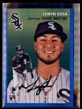 2023 Topps Chrome Platinum Blue Prism Refractor Lenyn Sosa White Sox 10