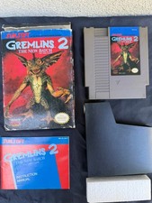 Gremlins 2: The New Batch Nintendo NES CIB Cart Manual Box