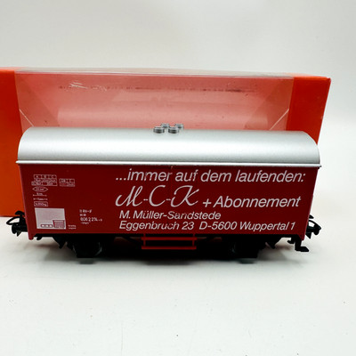 Märklin Marklin Primex HO Scale Freight Car - M-C-K Marklin Computer Katalog
