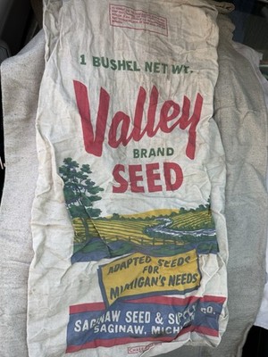 VALLEY BRAND 100 LB BURLAP BAG Free Shipping