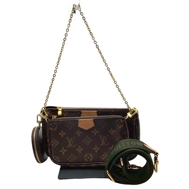 LOUIS VUITTON Multi Pochette Accessoires Brown N44840 Crossbody Bag #1701