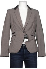 ZARA Blazer Damen Business Jacke Kostümjacke Gr. M Baumwolle Grau #5v8lr2h