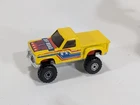 Vintage Hot Wheels Body Swappers 1986 Off Road Pick Up 4x4 Chassis Yellow Truck