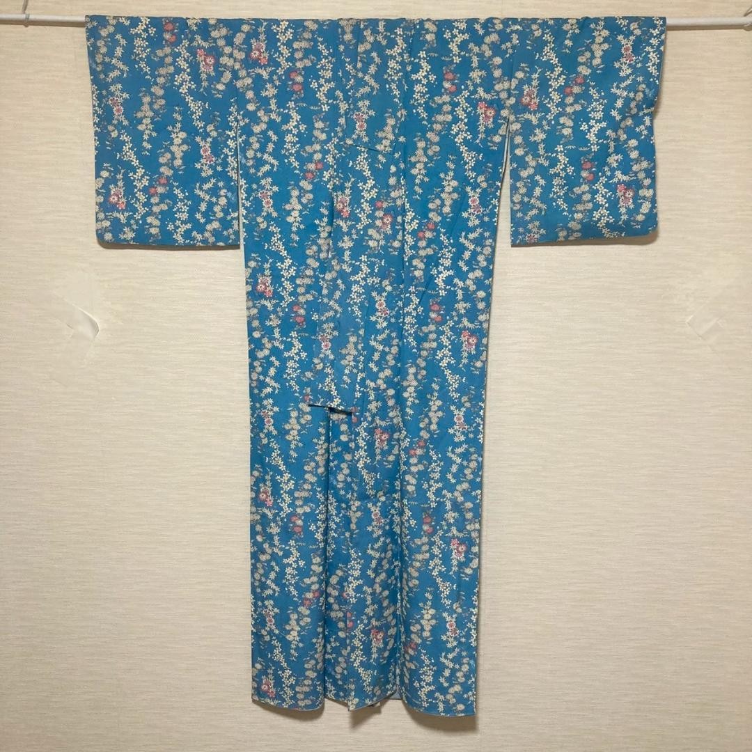 Kimono Washable Small Pattern Polyester 161cm Syn… - image 2