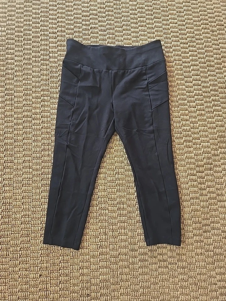 Pantalones Leggings Mujer Cabi Elastizados Talla L Negros Foto 2 de 2