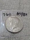 1976 D Kennedy Half Dollar AU / BU