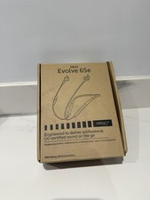 Jabra Evolve 65E Link 370 Bluetooth Neckband In-Ear Headset Black BRAND NEW ✅