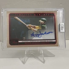 2025 Panini Three & Two Reggie Jackson Timeless Moments Auto TMS-RJ /6 SSP 🔥