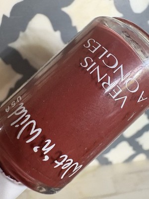 Wet n Wild  430 Orange Brown Creme vintage 90s nail polish white lid
