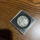 1942 walking liberty half dollar silver / orginan coin / with case