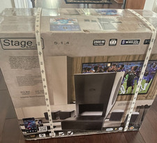 Stage 2 Series 5.1.4 Channel Home Theater Speaker System 2500W Wireless New