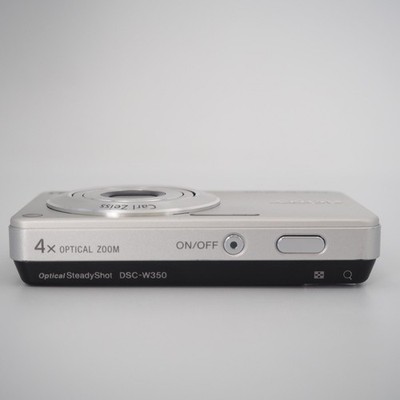 Mint] SONY Cyber-Shot DSC-W350 Silver Digital Camera 14.1MP