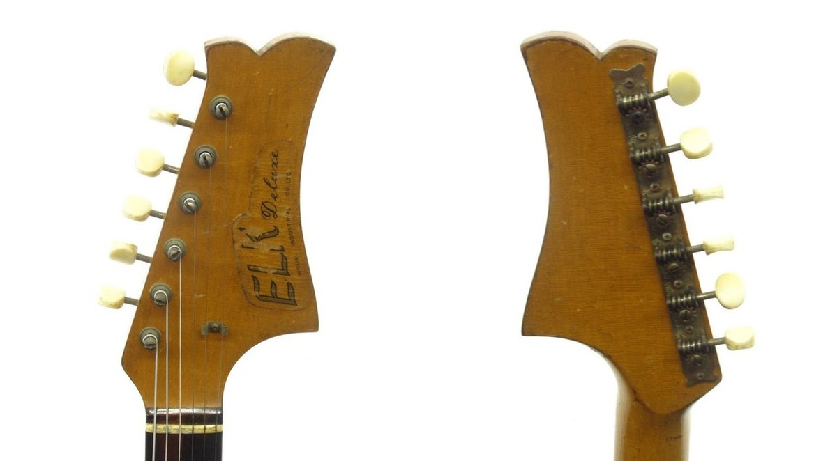 ELK Deluxe JG Model Used 1960s Basswood Body Maple Neck Red w/Hard