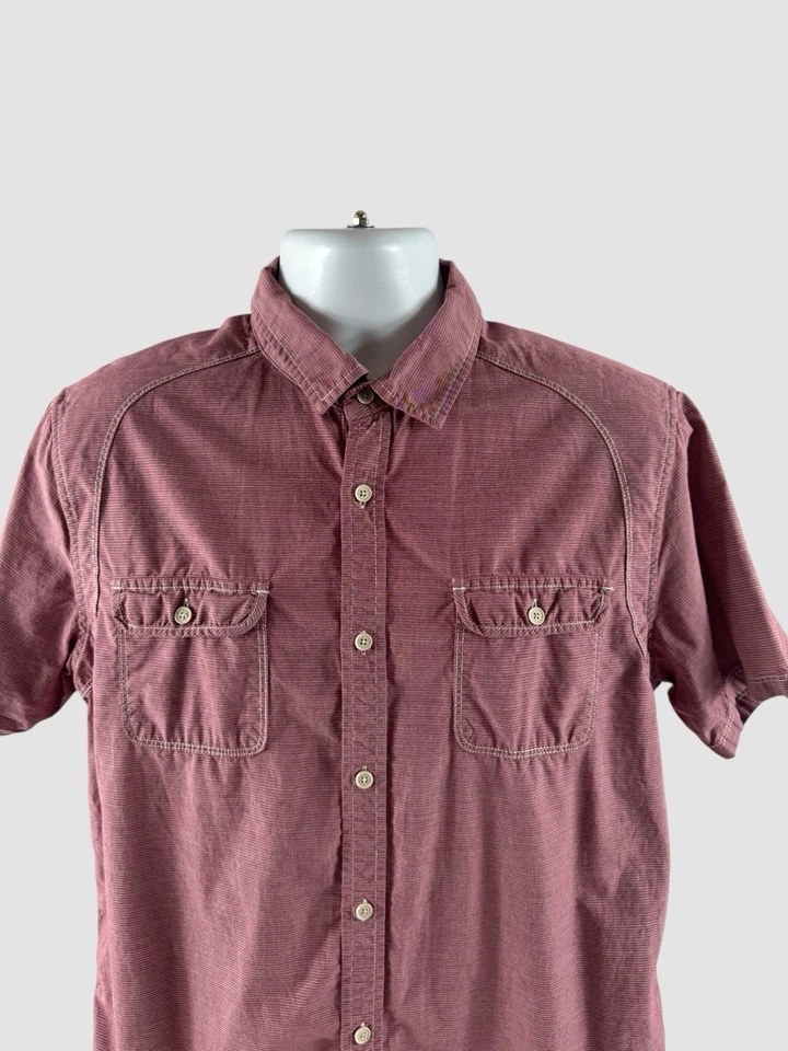 Howe Creative Workforce Men’s Large Short Sleeve Button Up Shirt Casual - Image 2 of 4