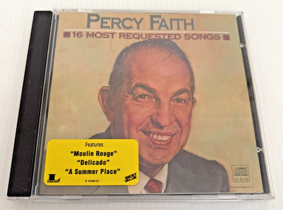 16 Most Requested Songs by Percy Faith (CD, 1989) Pre-Owned