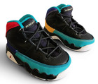 Air Jordan Toddler Black Blue Yellow Sz 7C 401812-065 — photo 6