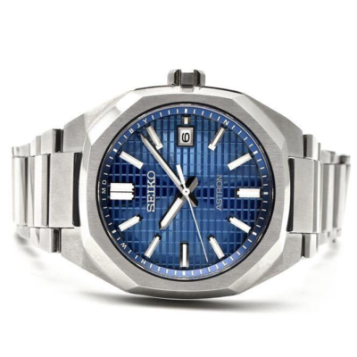 SEIKO ASTRON NEXTER SBXY061 DYNA Titanium Radio Solar Watch Blue