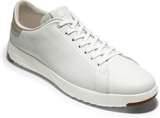 Cole Haan Men's Grandpro Tennis Sneaker Leather C22584 White US 9 WIDE