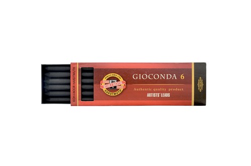 Clutch Bleistift Graphitmine 5,6 mm Mine anthrazit Kreide KOH-I-NOOR Gioconda - Bild 15 von 22