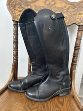 Horze Geneve Teenage Tall Boots 36 Regular field Genuine leather