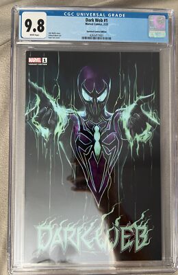 Dark Web #1 ~ Marvel Ivan Tao Variante ~ CGC 9.8