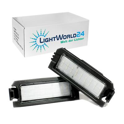 2x Premium LED Kennzeichenbeleuchtung für Hyundai i30 PD Sonata LFA Kia Rio