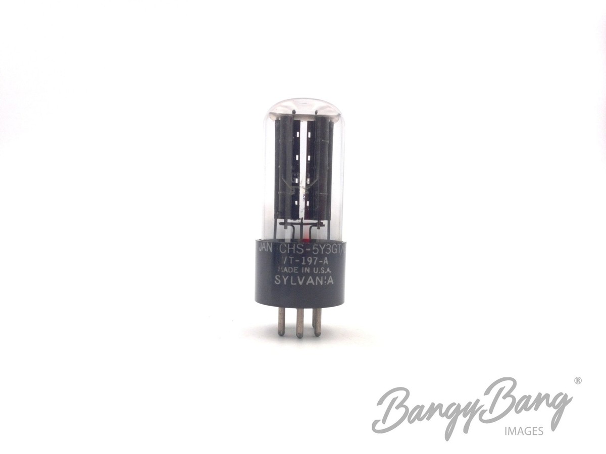 Vintage Sylvania JAN 5Y3/GT Full Wave Rectifier Guitar Amp