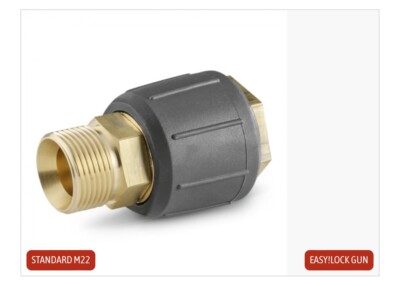 Adapter 12 Drehkupplung EASY!Lock 22 IG - M22 x 1,8 AG