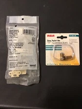 Flush Mount Voice/Data & Video Jack 3562V Eagle Electronics & RCA F- Connector