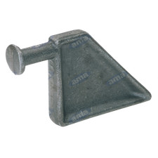 PIANTONE PER CHIUSURA SPONDA RIMORCHIO CAMION RIBALTABILE STAFFA PERNO ATTACCO