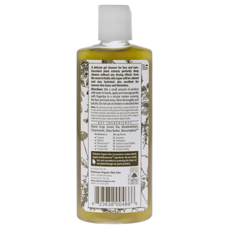 Lavado en gel Stone Crop de Eminence para unisex - 4,2 oz lavado facial Foto 3 de 3