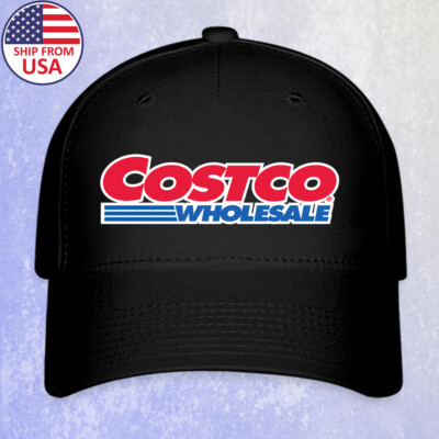 Costco Wholesale Black Hat Baseball Cap Size S/M-L/XL
