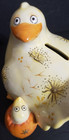 Fitz AND Floyd Essentials Hatch The Scratch Coin Bank Yellow Hen & Chick — photo 7