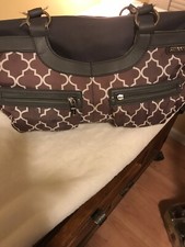 JJ Cole Satchel DIAPER BAG Stone Arbor
