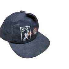 Vintage Looney Tunes Bugs Bunny Taz US Stamp Collection Snapback Hat USA Made
