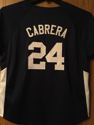 MLB Detroit Tigers Cabrera 24 ユニフォーム XL s-l400.jpg