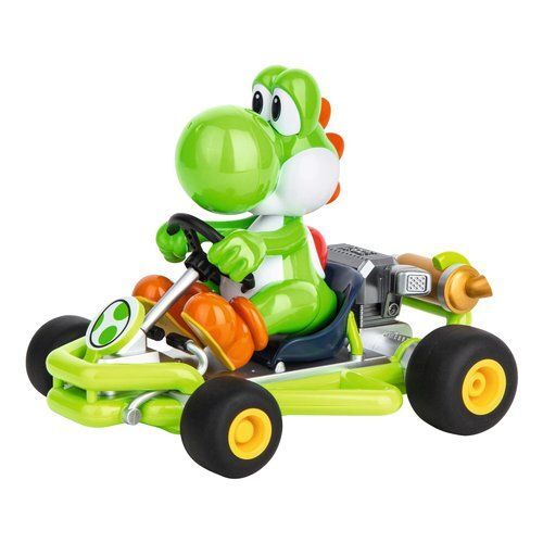 MARIO KART Pipe Kart Yoshi 2,4 GHz 1:18 radiocomandato Carrera Toys 370200988