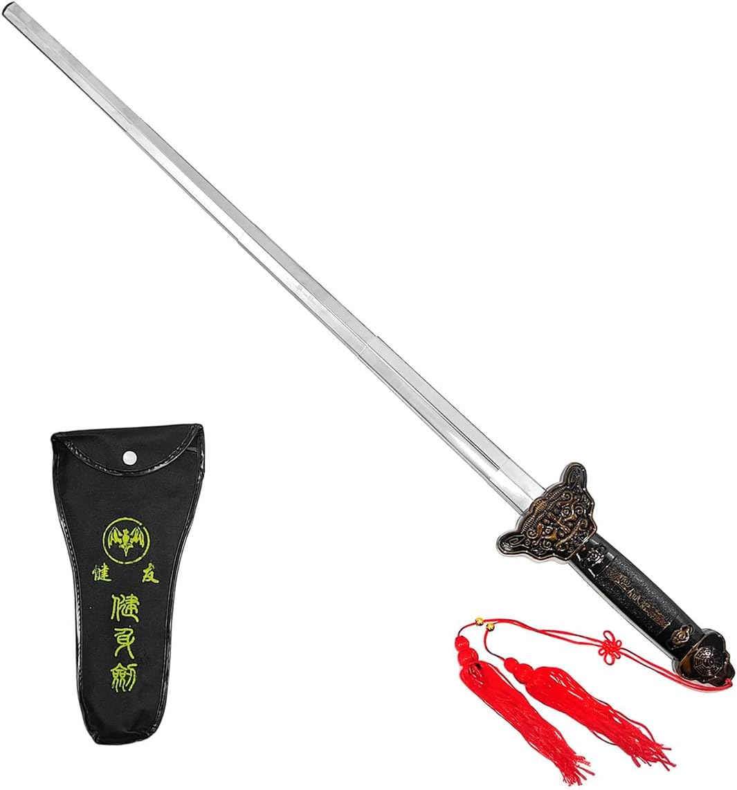 36-Inch Tai Chi Sword - Kung Fu Chinese Sword with Nylon Sheath