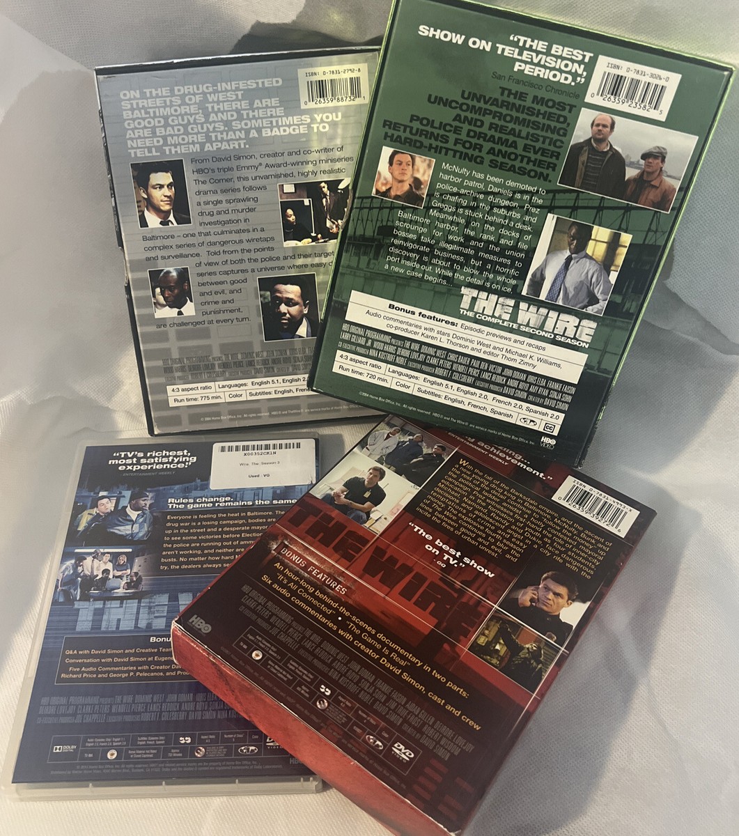 古畑 1st&2nd season DVD-BOX The Wire Seasons 1-4 DVD Bundle 26359794421| eBay