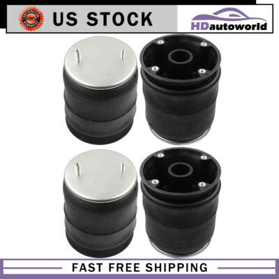 Front Rear Left Right Suspension Spring Bags For Goodyear 1R12-092 Hendrickson