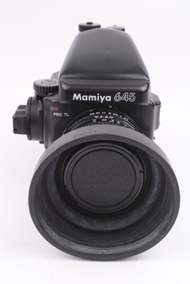 MAMIYA 645 PRO TL Body w/ SEKOR C 80mm F2.8, Prism Finder, 120 Back #Z-L1159