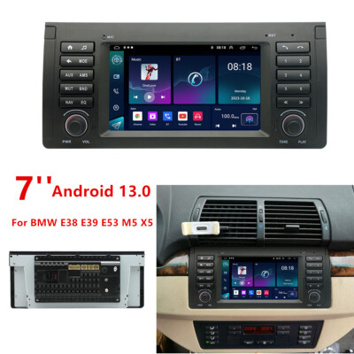 For BMW E38 E39 E53 M5 X5 Android Stereo Radio GPS Navigation WiFi FM Player 7''